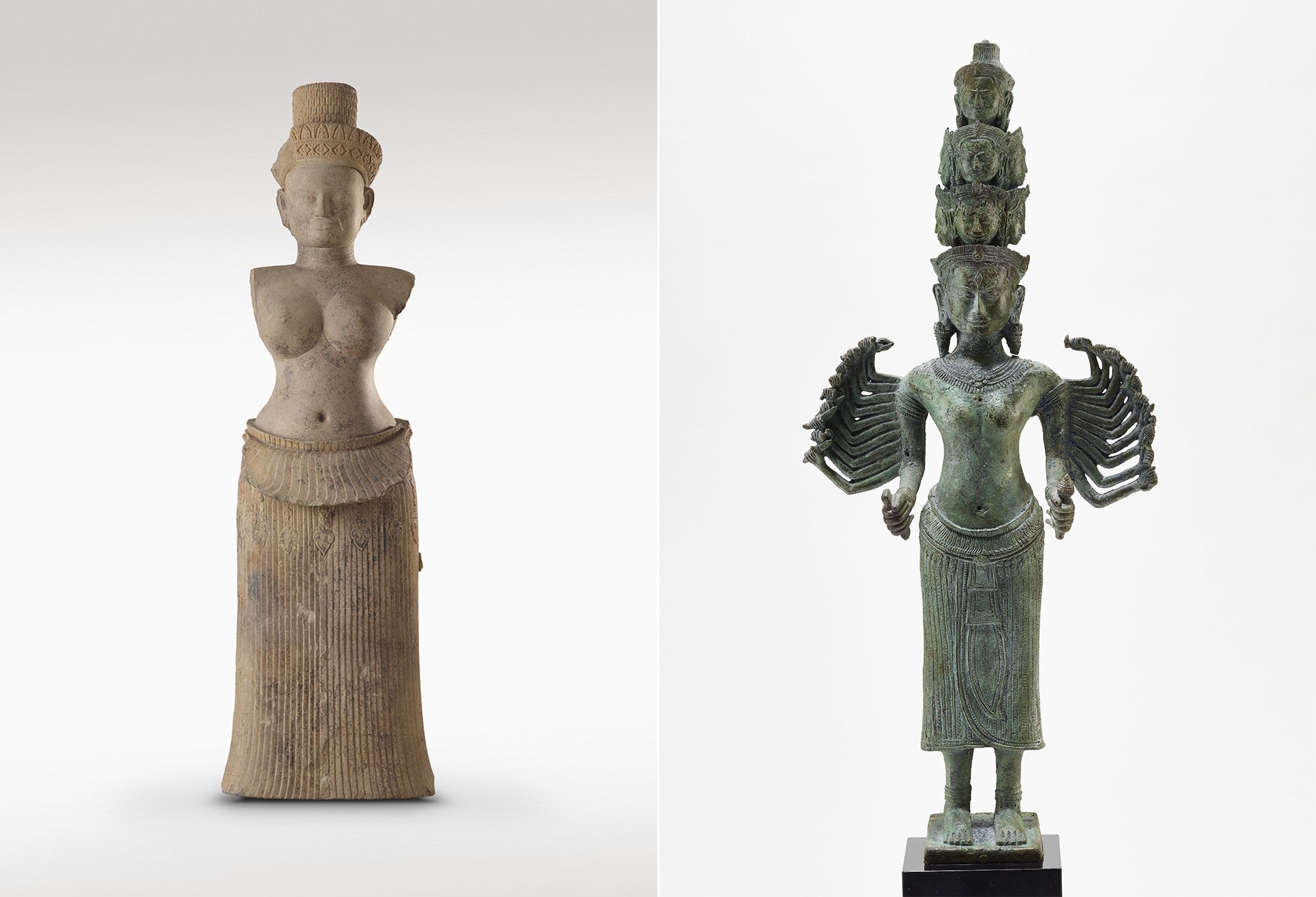 Smithsonian's National Museum of Asian Art returns three sculptures to Cambodia