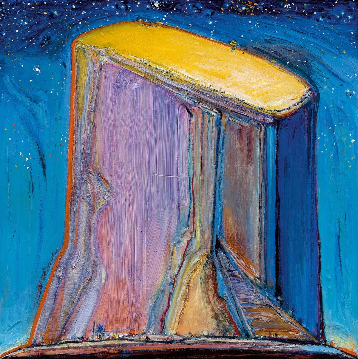 Wayne Thiebaud, Night Mesa, 2011-13/2019 Acquavella Galleries