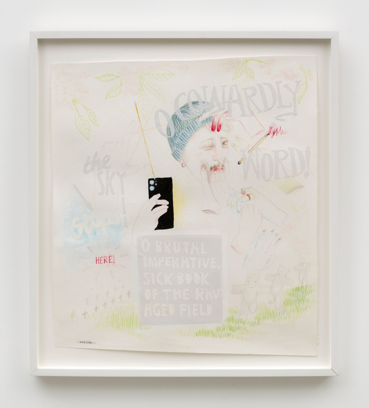 Jesse Darling, O Cowardly Word, 2022 Courtesy of the artist and Chapter NY, New York
