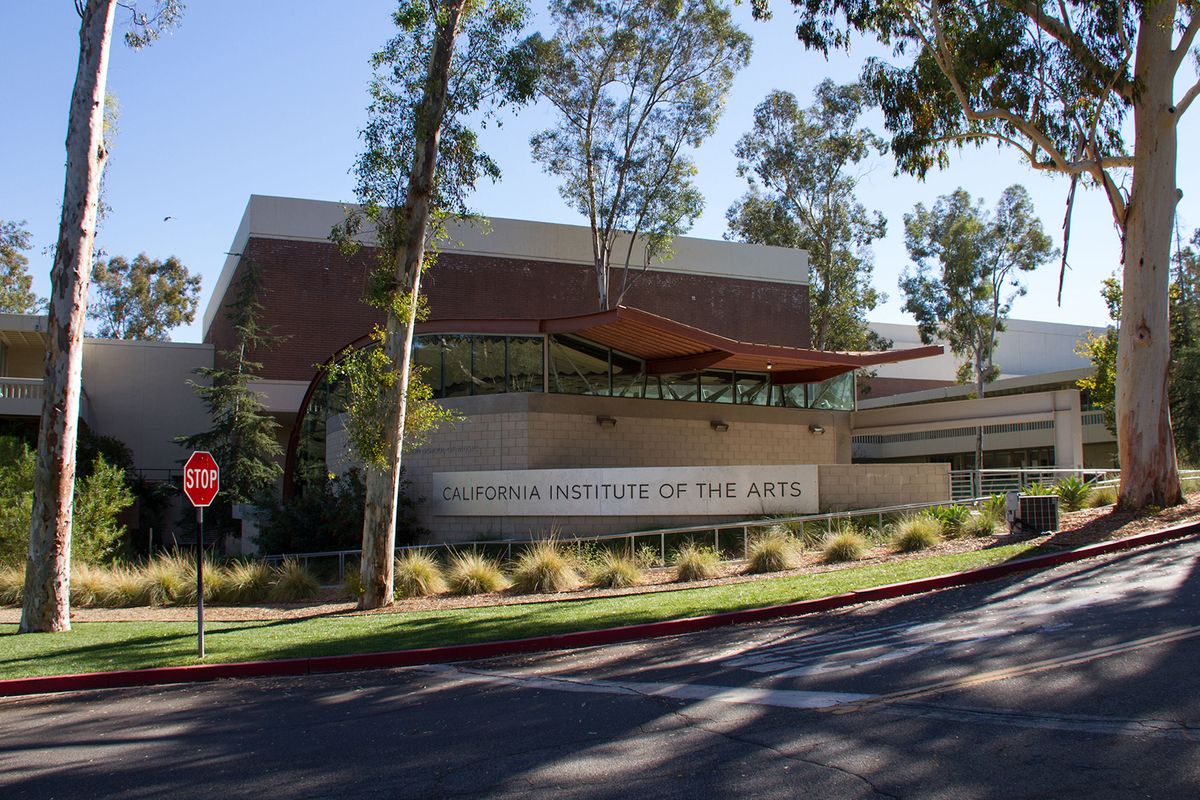 The California Institute of the Arts (CalArts) Photo by Bobak Ha'Eri, CC-By-SA-3.0, via Wikimedia Commons