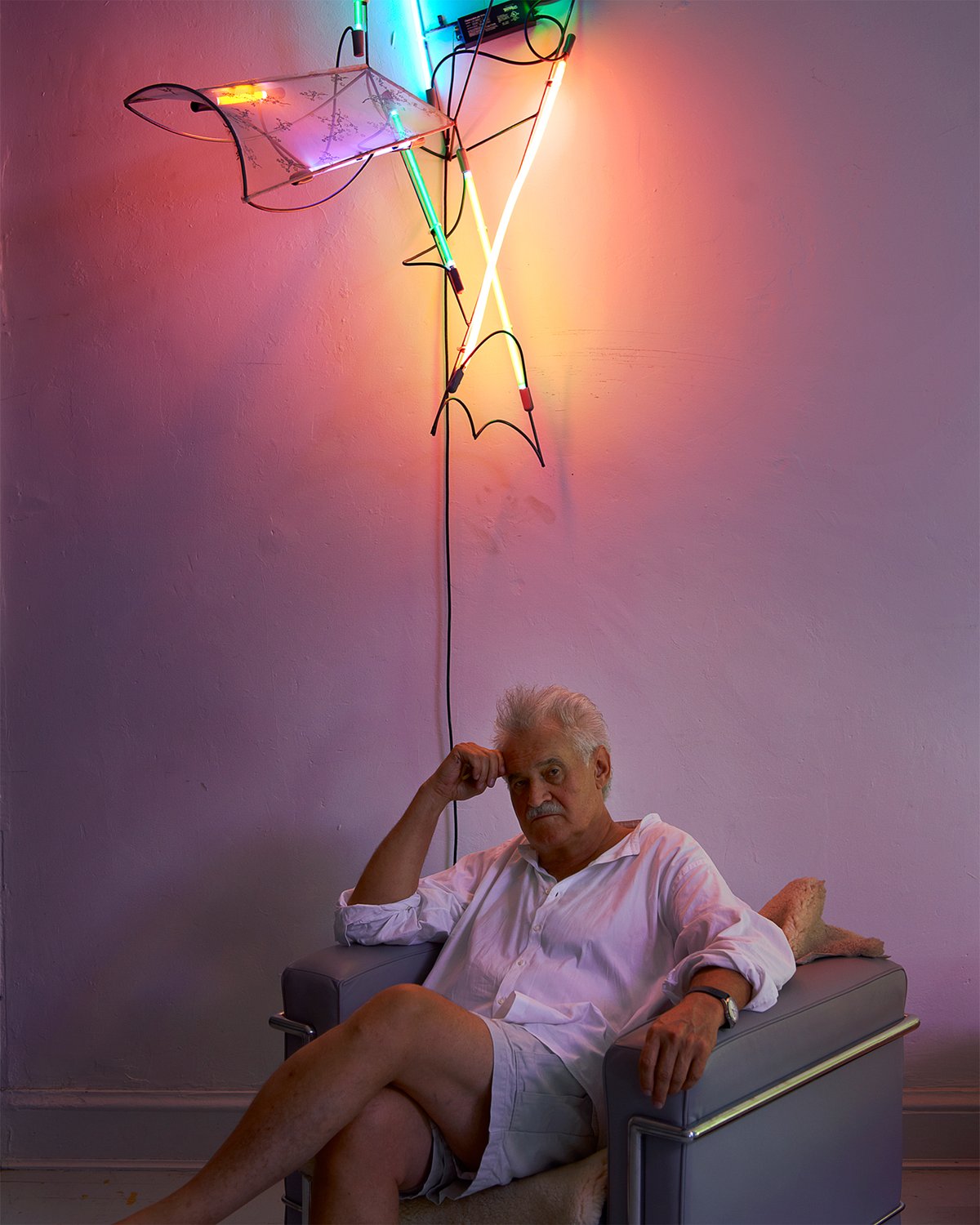 Keith Sonnier Courtesy of Pace Gallery