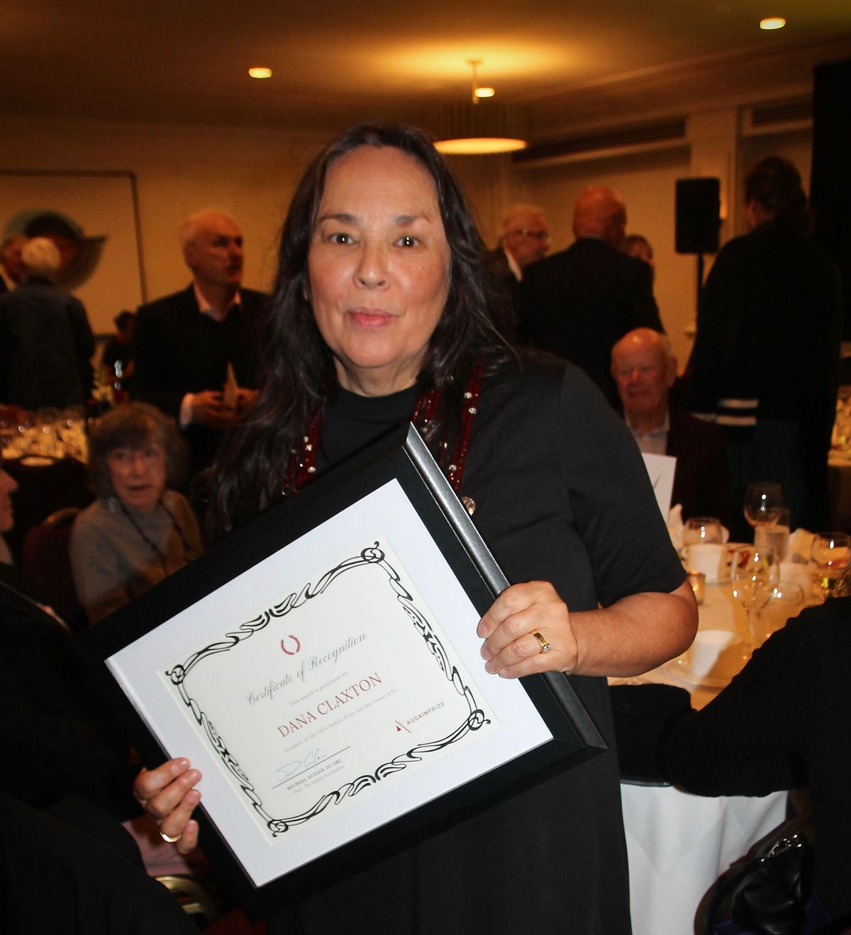Artist Dana Claxton, the recipient of the 2023 Audain Prize Photo by Hadani Ditmars
