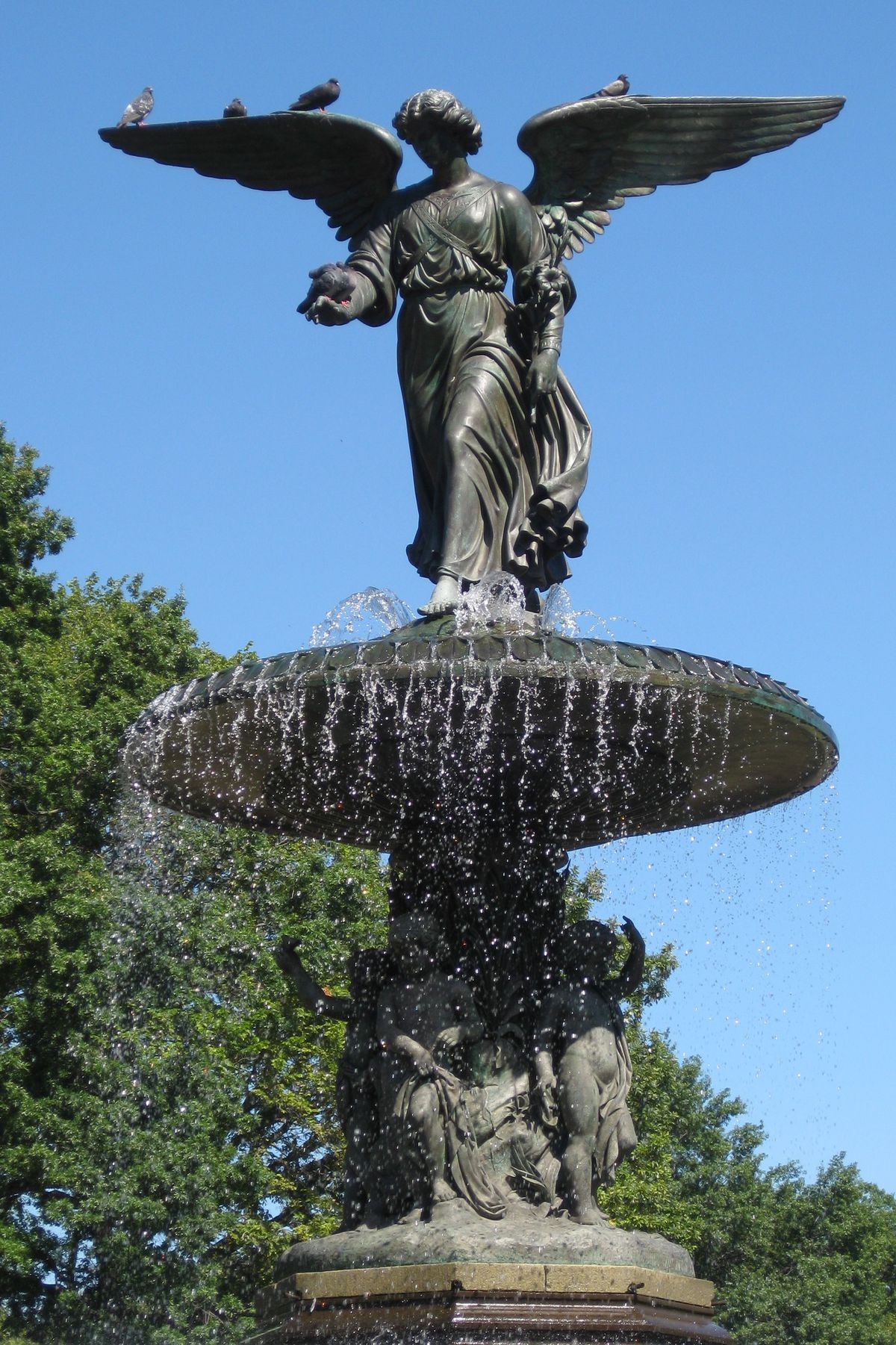 Emma Stebbins’s Bethesda Fountain, Central Park, New York City Photo: Wally Gobetz via Flickr