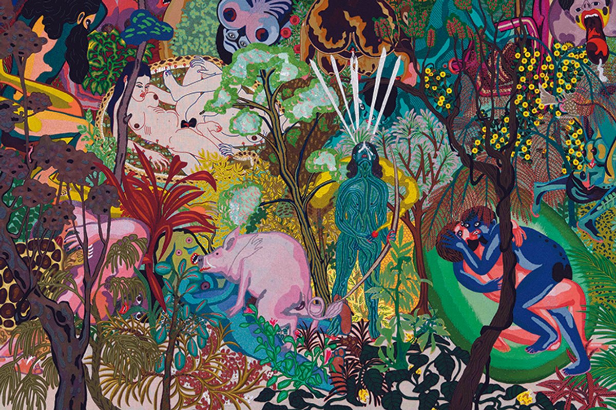 T. Venkanna’s embroidered Kismet (2022) will be on show at Gallery Maskara’s stand at India Art Fair
Abhay Maskara; Courtesy of Gallery Maskara