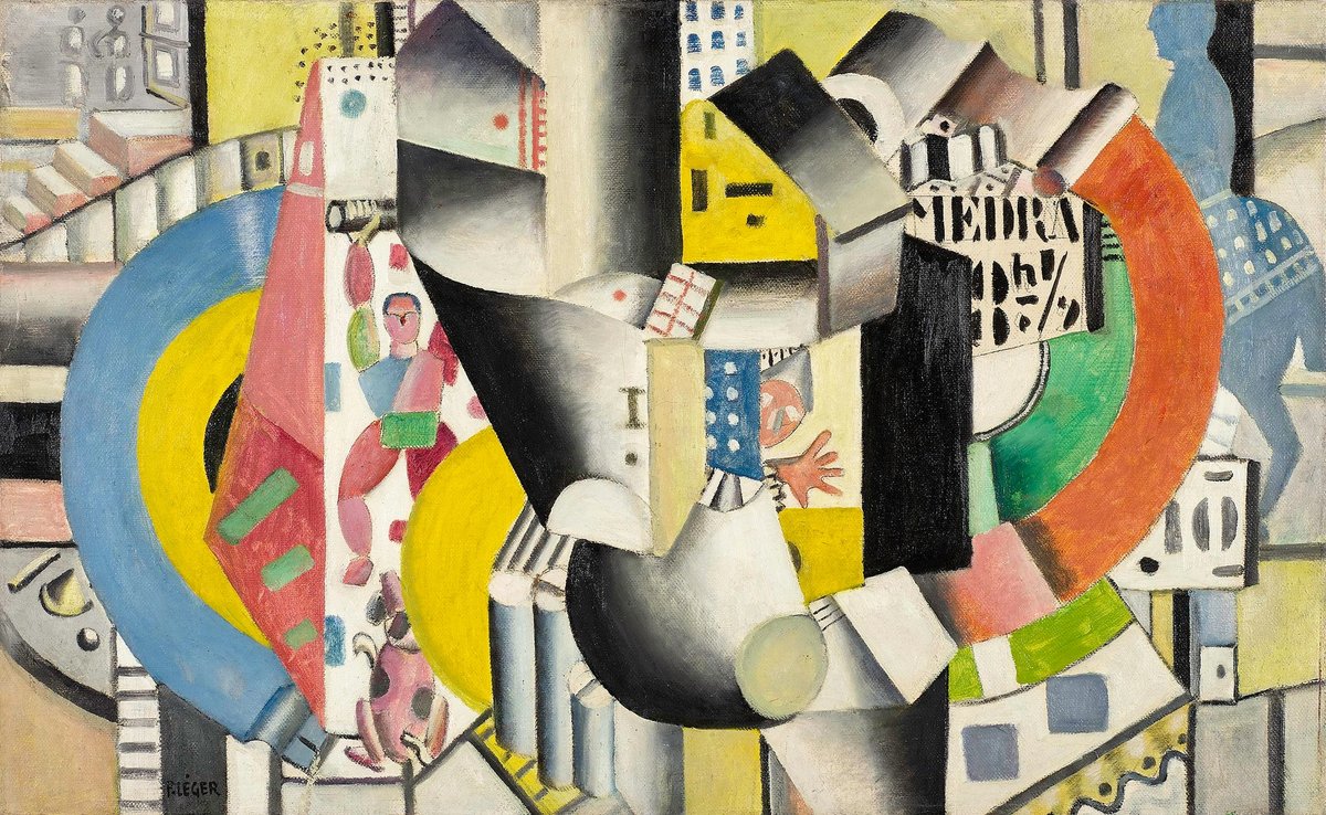 Fernand Léger’s Le Cirque Médrano (1918) © Centre Pompidou, MNAM-CCI, Dist. GrandPalaisRm