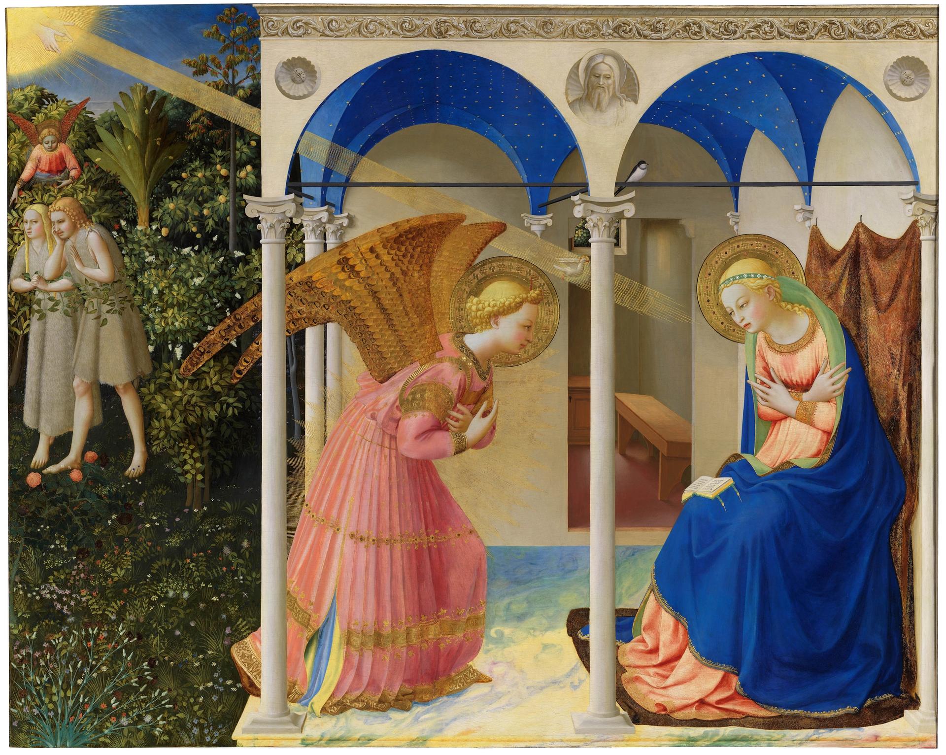 Fra Angelico, The Annunciation Courtesy of the Museo del Prado