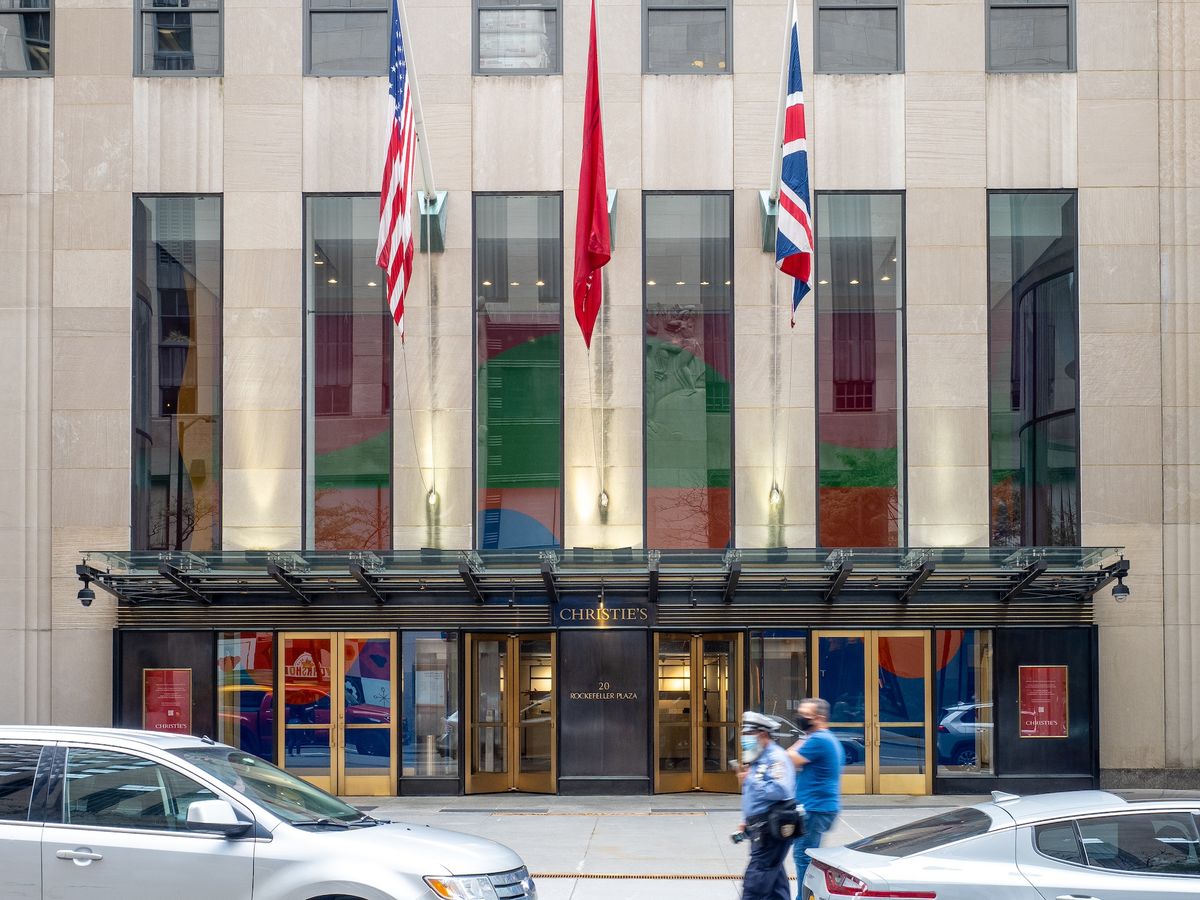 Christie's New York headquarters at Rockefeller Center Photo by ajay_suresh, via Flickr