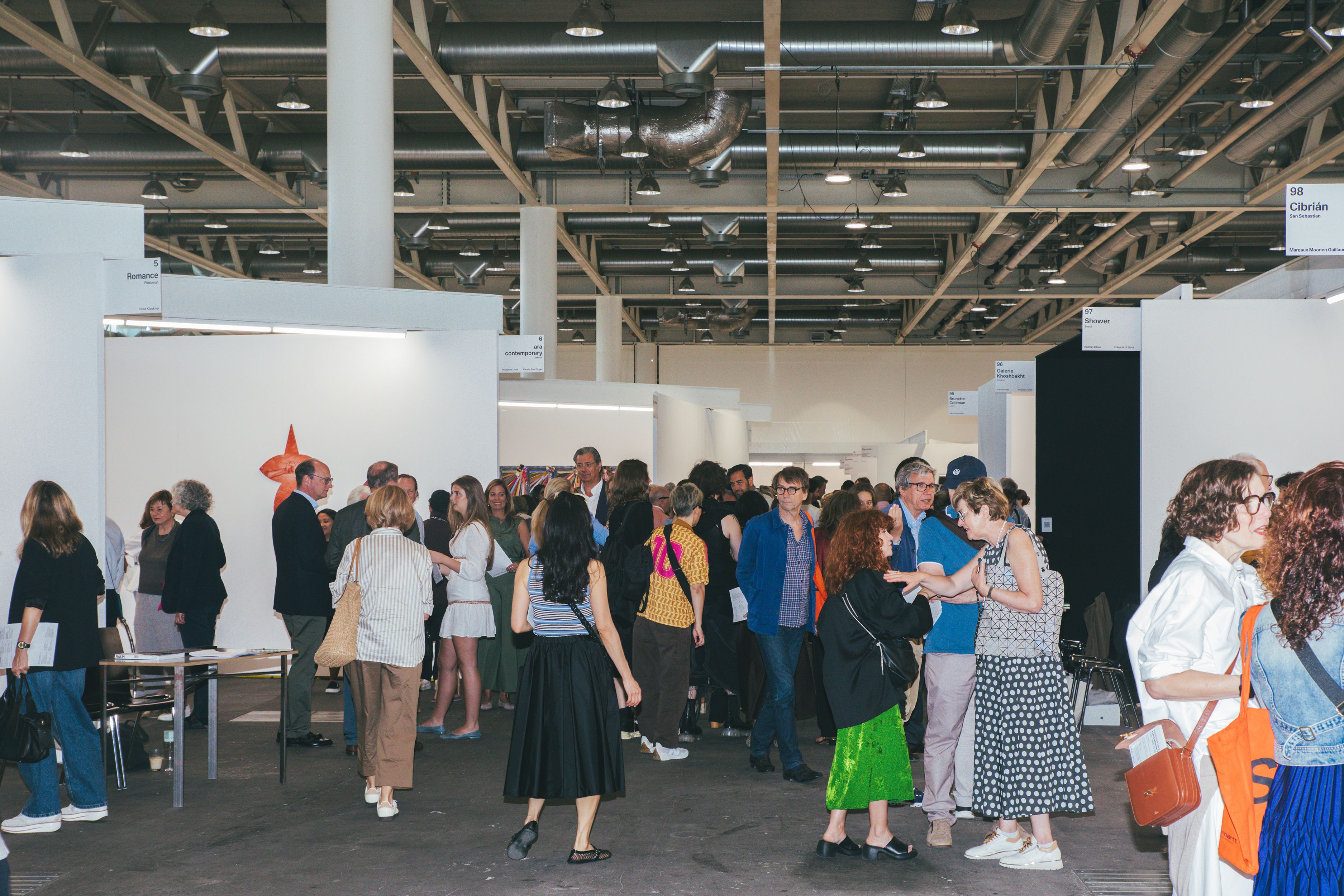 This year’s Liste Art Fair Basel is the largest yet, with 106 galleries participating, including 41 first-time exhibitors Silke Briel, Courtesy Liste Art Fair Basel