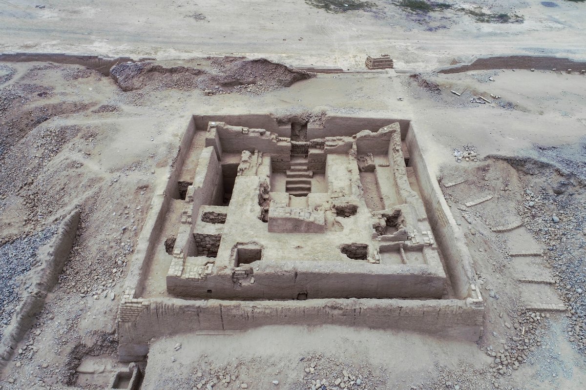 View of the funerary platform at Chan Chan Courtesy of the Ministry of Culture, Peru