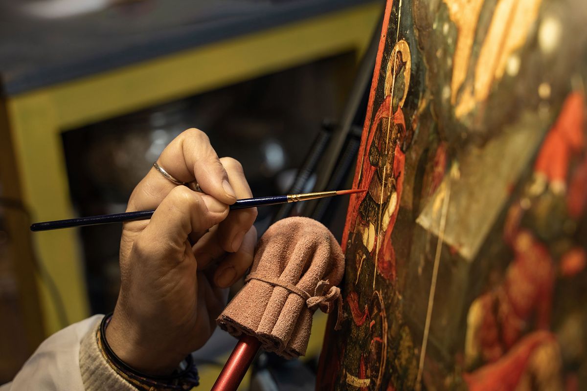 Patience and a cool head: the highly covetable skills of art conservation
Photo: © Lomb/Giuseppe Lombardo