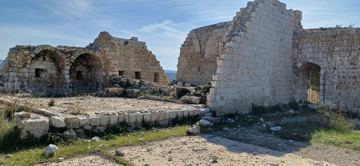 The Chama’ Citadel in 2024, after attacks on the site
Photo: Lebanon ministry of culture directorate general of antiquities