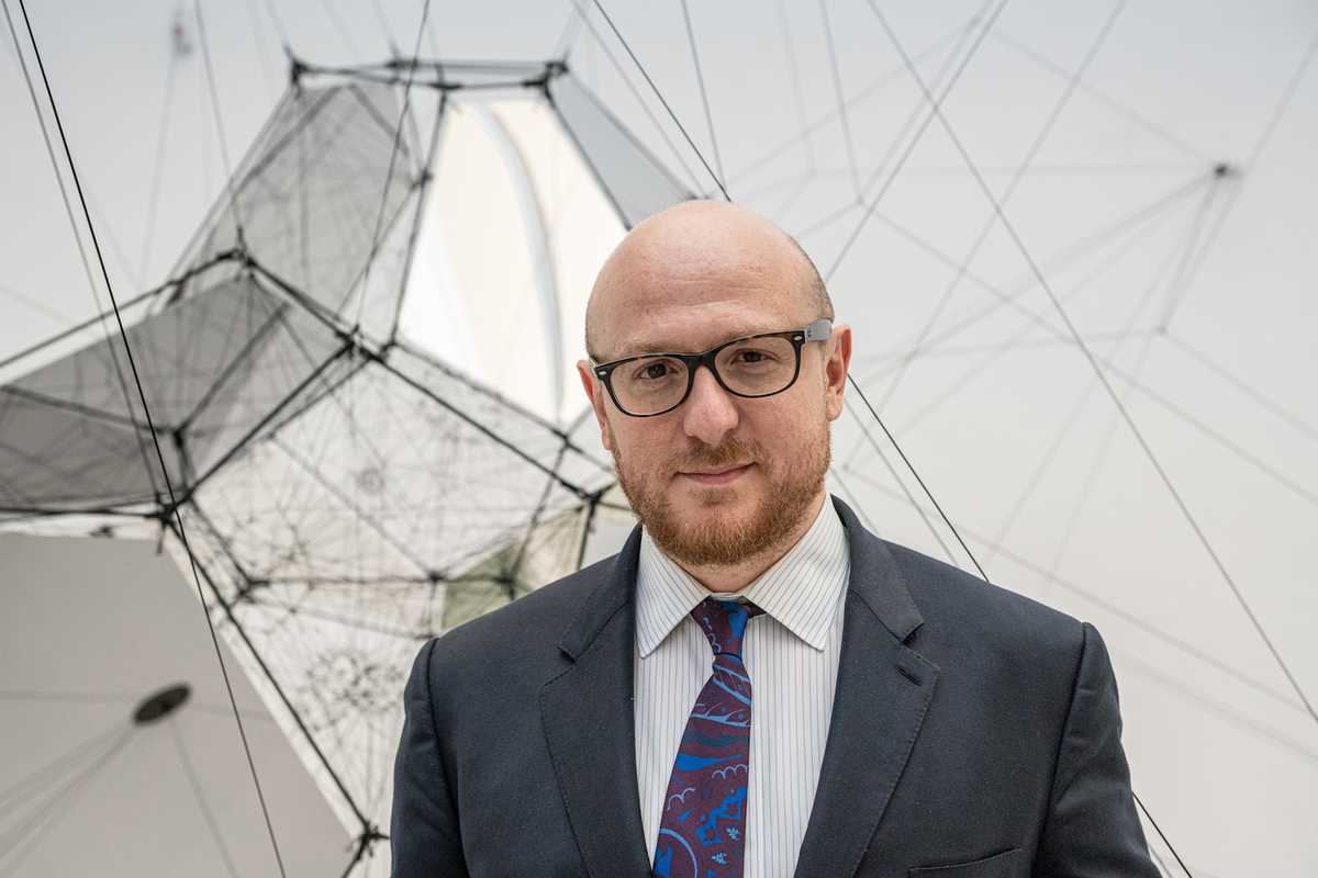 Arturo Galansino is the director of Palazzo Strozzi in Florence © Ela Bialkowska, OKNO Studio