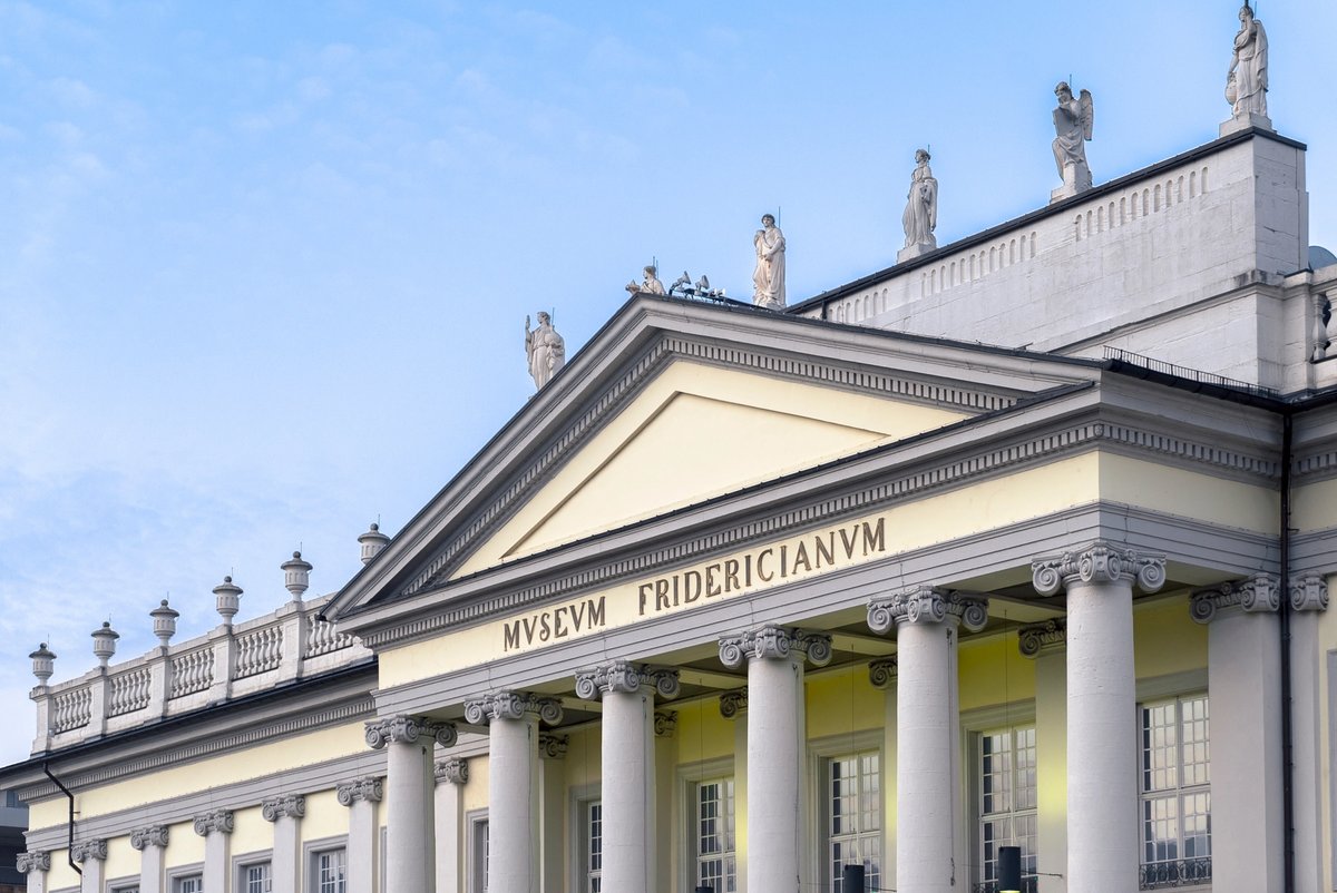 Several works at the last edition of Documenta, housed in Kassel venues such as Museum Fridericianum, were removed for containing antisemitic imagery 
Photo: Basilius Maximus