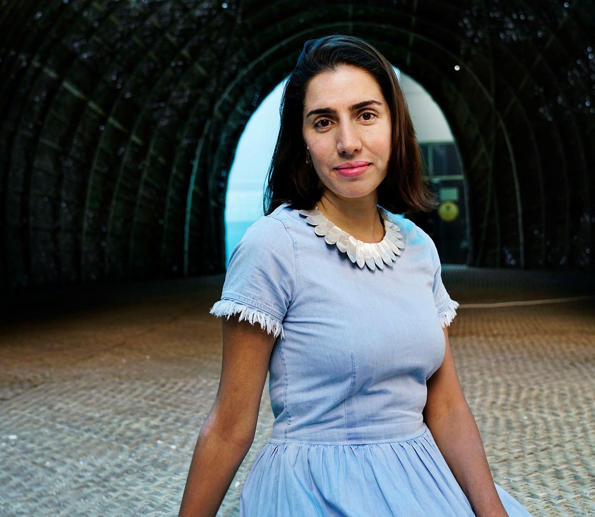 Diana Campbell Betancourt, the chief curator of the Dhaka Art Summit Pablo Bartholomew