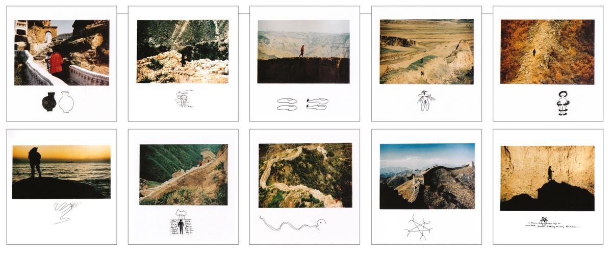 By the time Abramovic had secured permission to create The Lovers (1988) along the Great Wall of China, her relationship with Ulay had soured Courtesy of Sean Kelly Gallery