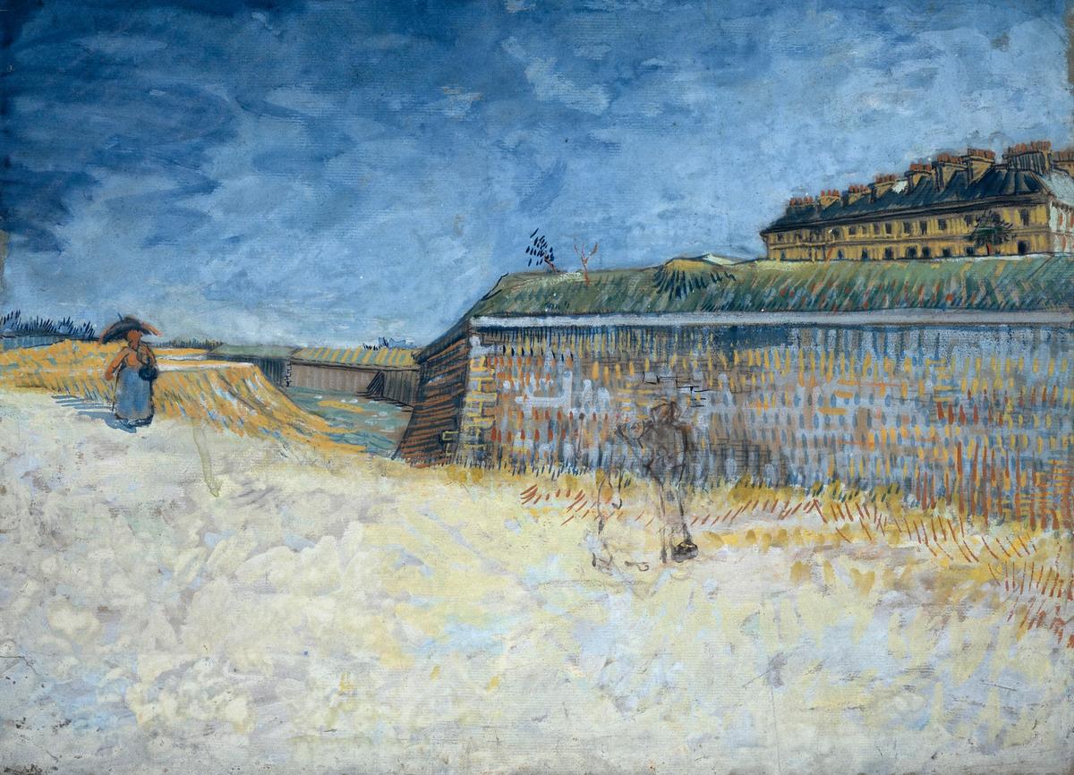 Van Gogh’s The Fortifications of Paris with Houses (summer 1887)
Credit: The Whitworth, University of Manchester (photograph Michael Pollard)