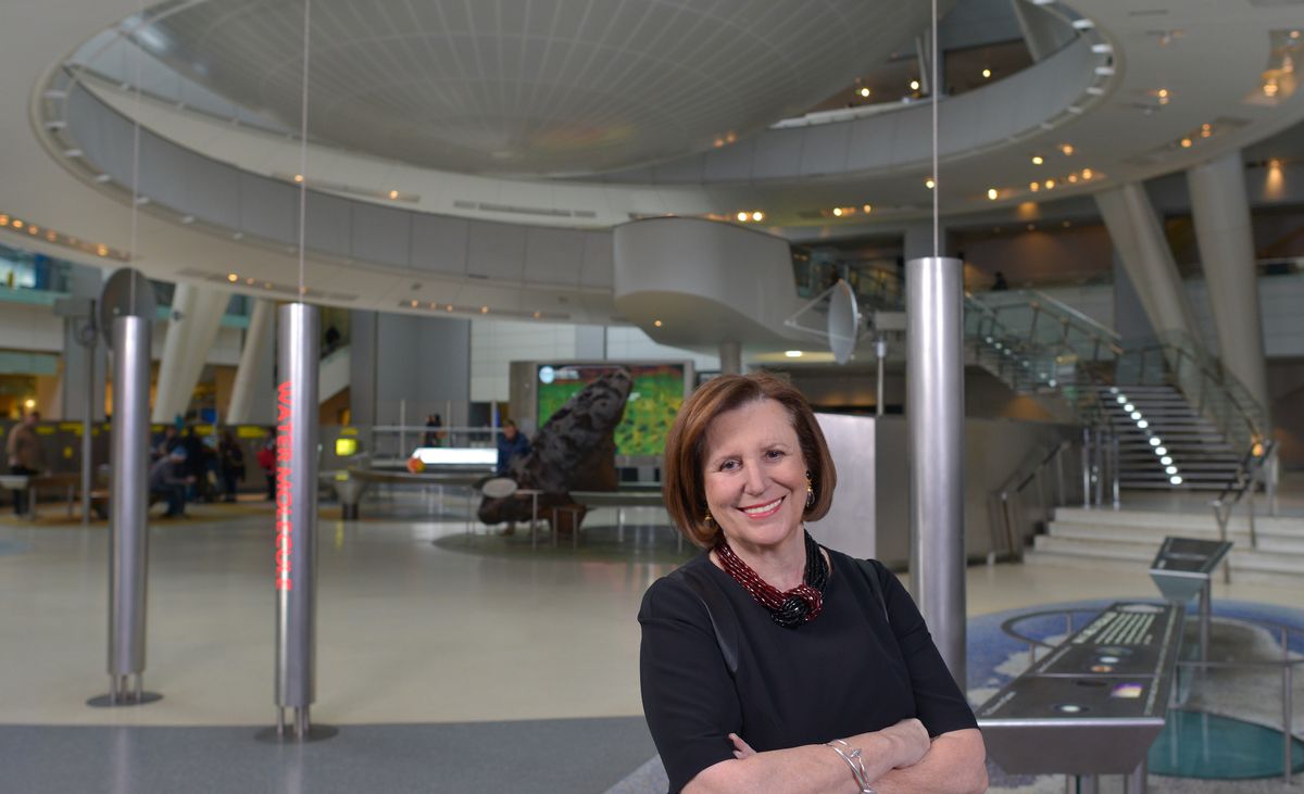 American Museum of Natural History president Ellen V. Futter Photo courtesy D. Finnin/AMNH