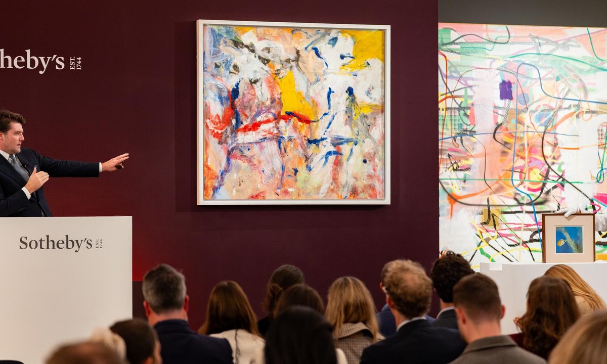 London Frieze-week auctions: Christie's soars past $289 million, Sotheby's stays cautious