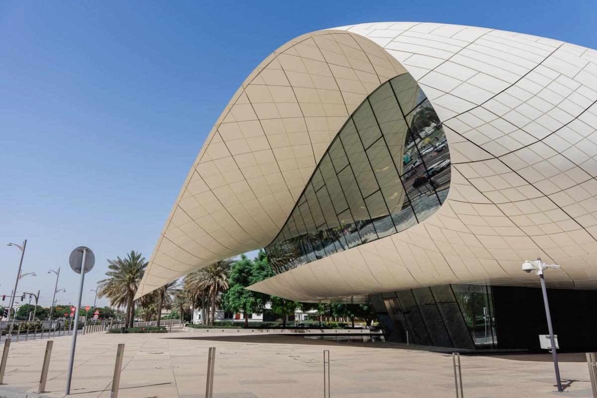 The Etihad Museum opened in Dubai in 2016 and holds items covering the history of the United Arab Emirates Image: Courtesy Etihad Museum