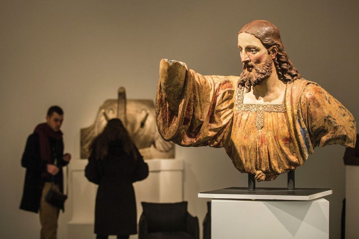 Art, antiques and books more than 250 years old will require import licences to enter the EU—but now not the UK Photo: Loraine Bodewes; courtesy of Tefaf