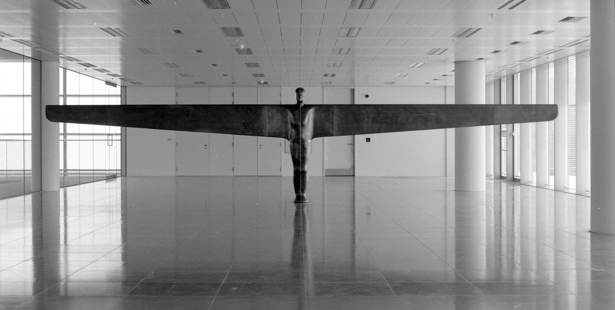 Antony Gormley’s Case for an Angel II (1990)