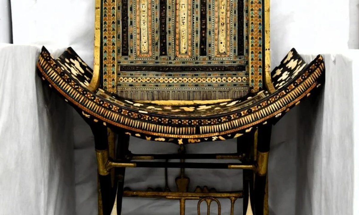 Over 160 Tutankhamun treasures have arrived at the Grand Egyptian Museum