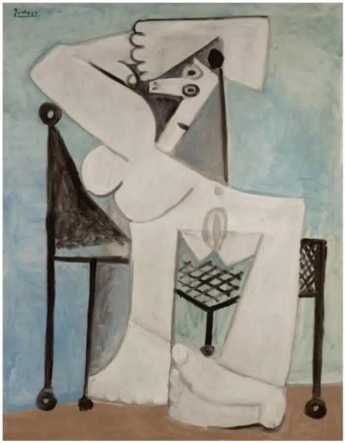 Pablo Picasso, Femme Assise, 1958 Via court documents