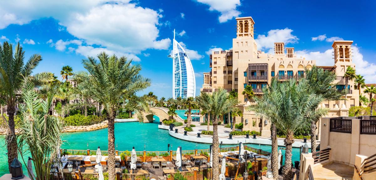 Burj Al Arab seen from madinat jumeirah in Dubai UAE. Traditional Arabian mini city
Michal Bednarek