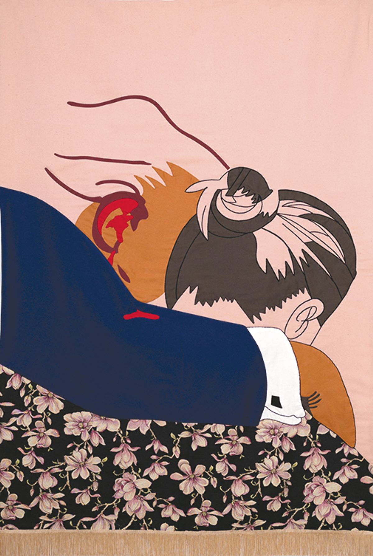 Danish’s Trump tapestry was still available on Thursday morning
Courtesy Gypsum