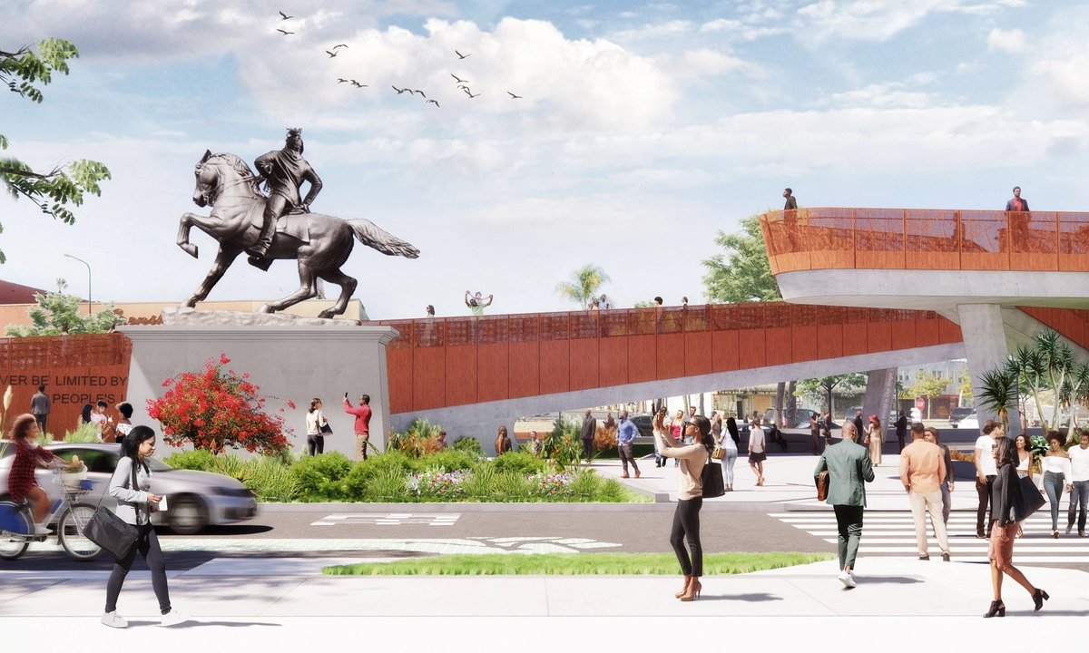 Centrepiece of Vacation spot Crenshaw, a sculpture-filled public area in south Los Angeles, to open in early autumn Centrepiece of Vacation spot Crenshaw, a sculpture-filled public area in south Los Angeles, to open in early autumn