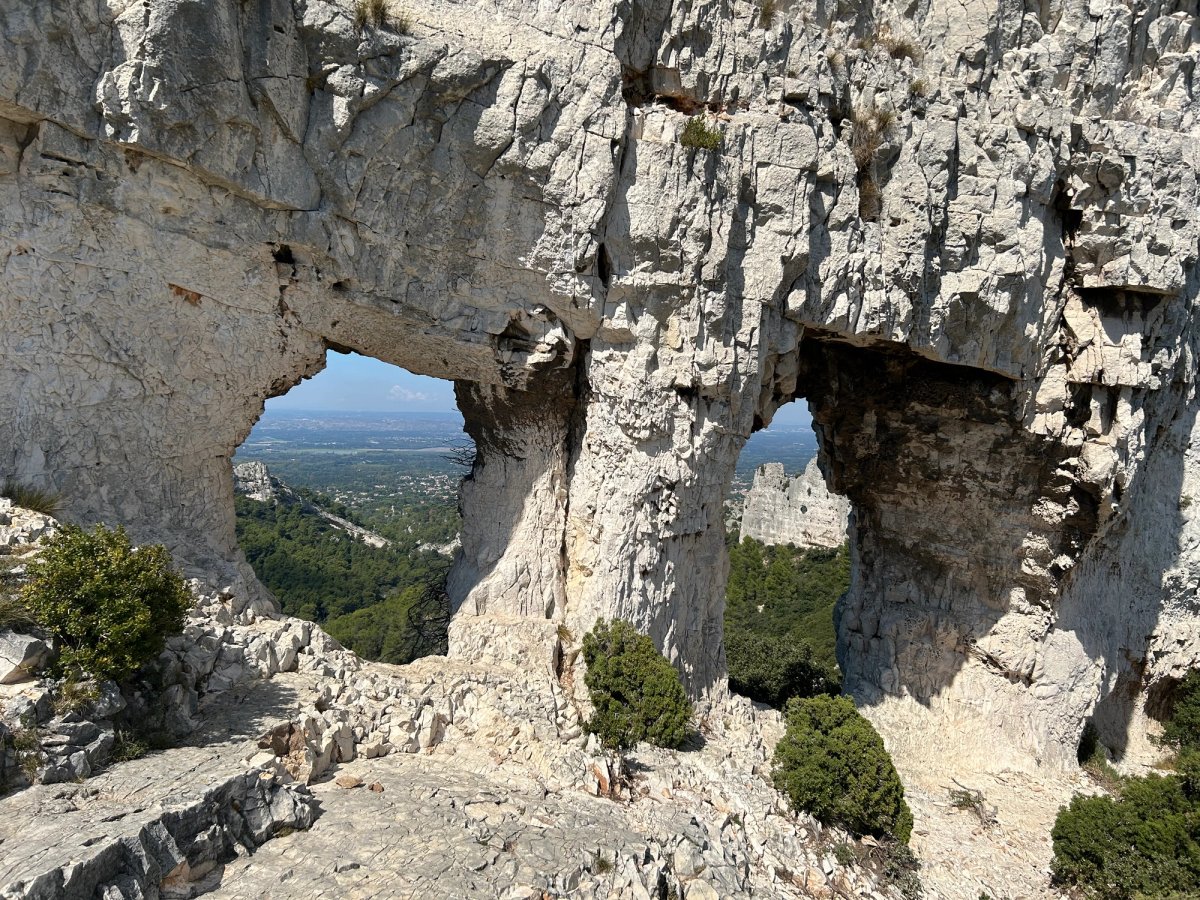 Le Rocher des Deux Trous (seen from the south), Les Alpilles, near Saint-Rémy-de-Provence
The Art Newspaper