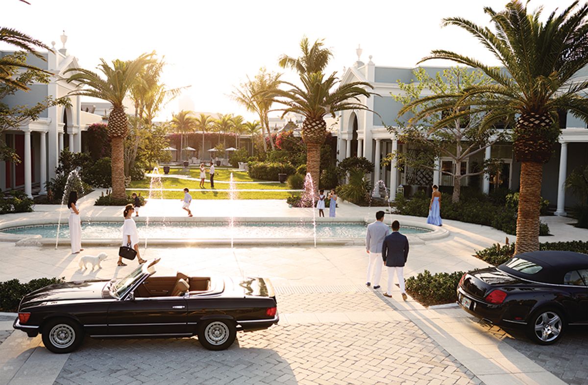 The Royal Poinciana Plaza in Palm Beach, Florida. Photo by Ben Fink Shapiro