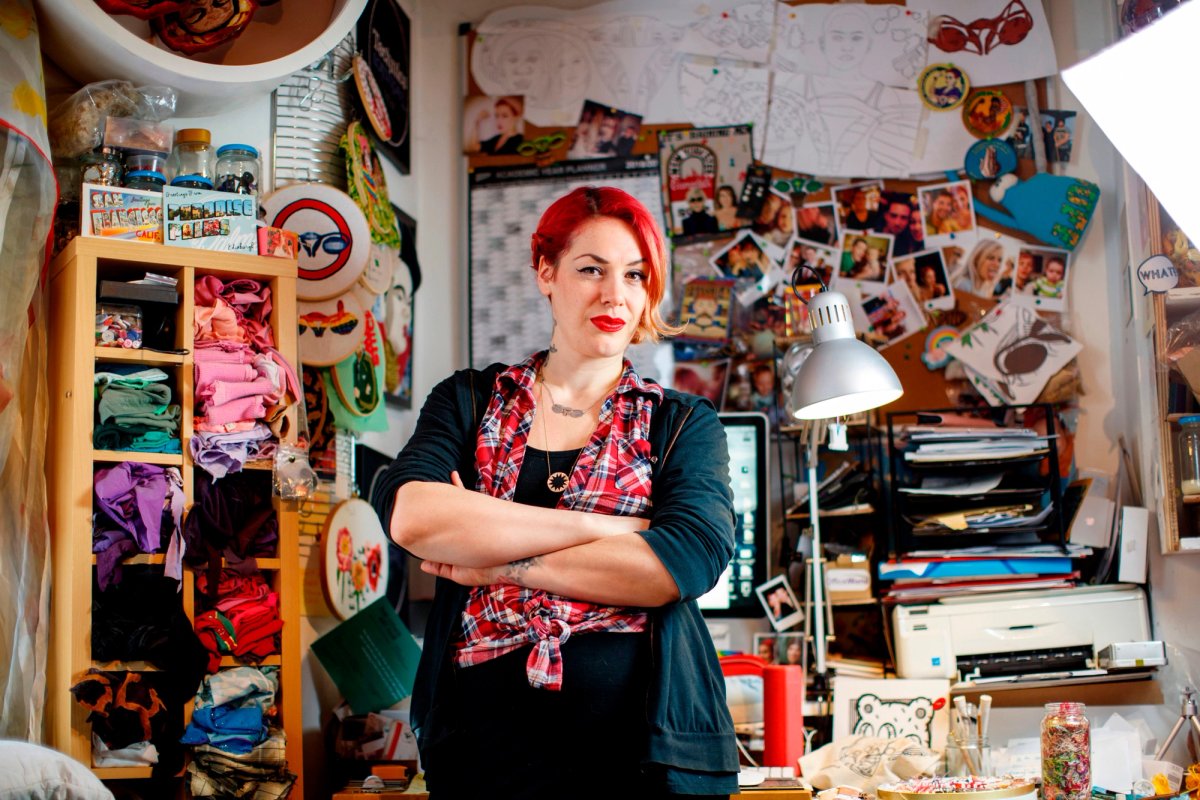 Artist Jess de Wahls told BBC Radio 4 that she was considering taking legal action against the Royal Academy of Arts Photo: TOLGA AKMEN / AFP via Getty Images