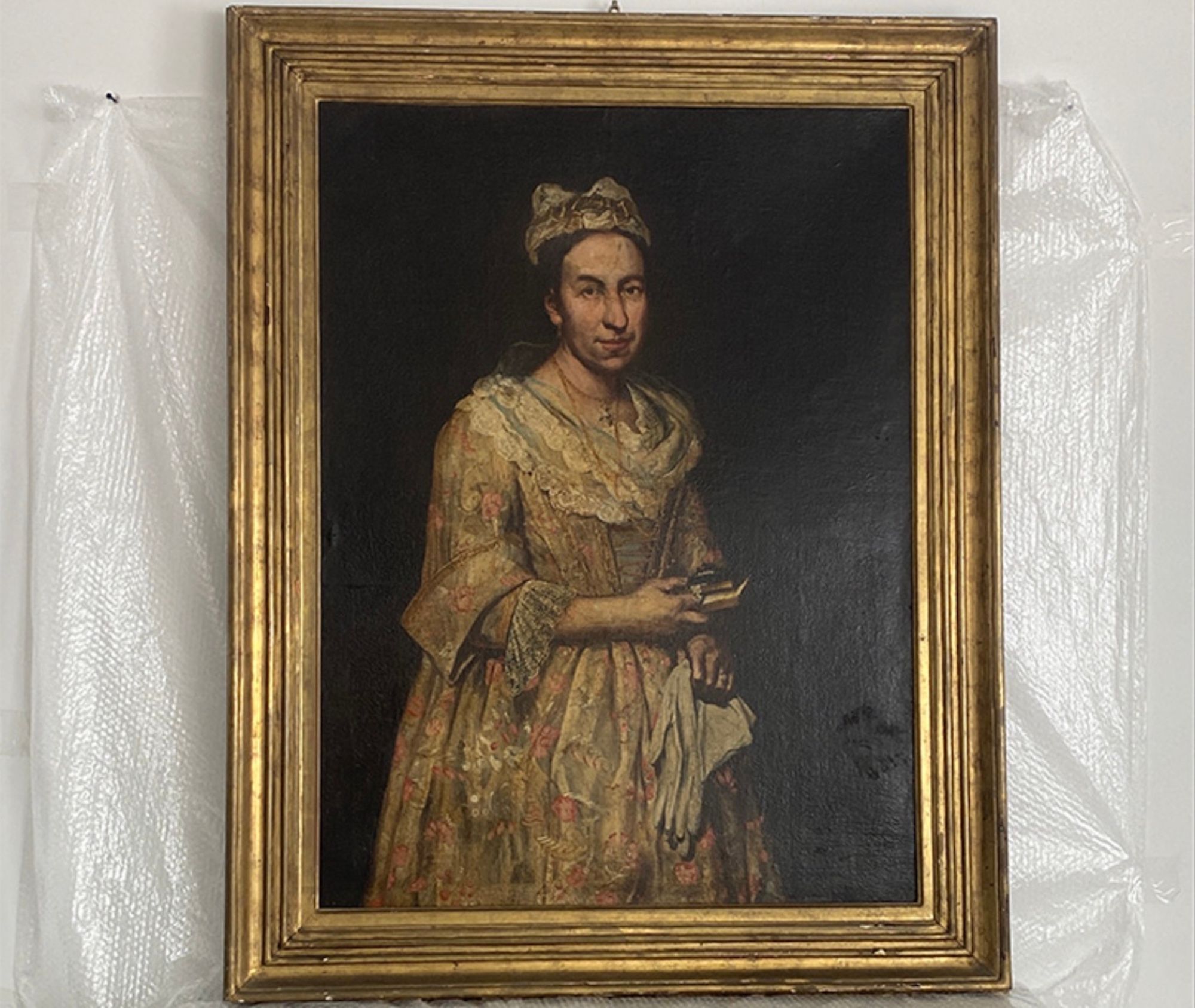 Giacomo Antonio Melchiorre Ceruti, Portrait of a Lady, 18th century Photo: Belén Cano, Ministerio Público Fiscal