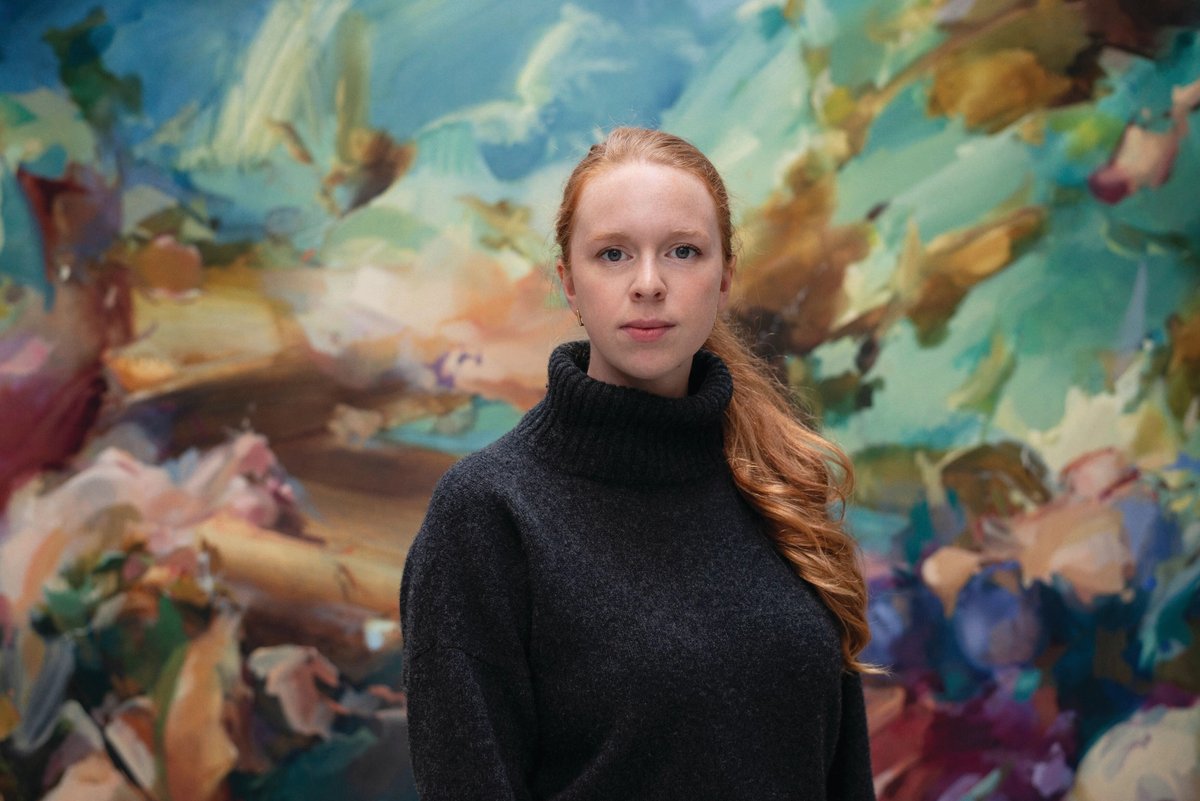 Flora Yukhnovich’s work captures how, thanks to digital media, we now view art differently © Flora Yukhnovich; courtesy the artist, Hauser & Wirth and Victoria Miro. Photo: Kasia Bobula