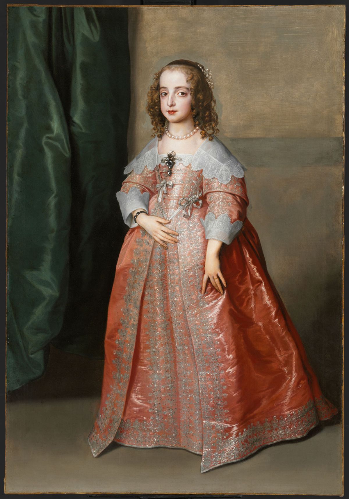 Anthony van Dyck's, Portrait of Princess Mary (1641) © Museum of Fine Arts, Budapest 2019