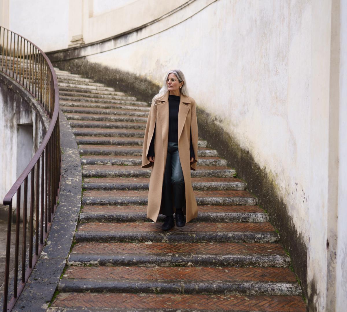 Emma Talbot at the Museo Nazionale Etrusco di Villa Giulia, Rome in 2021 Photo: Tiwi