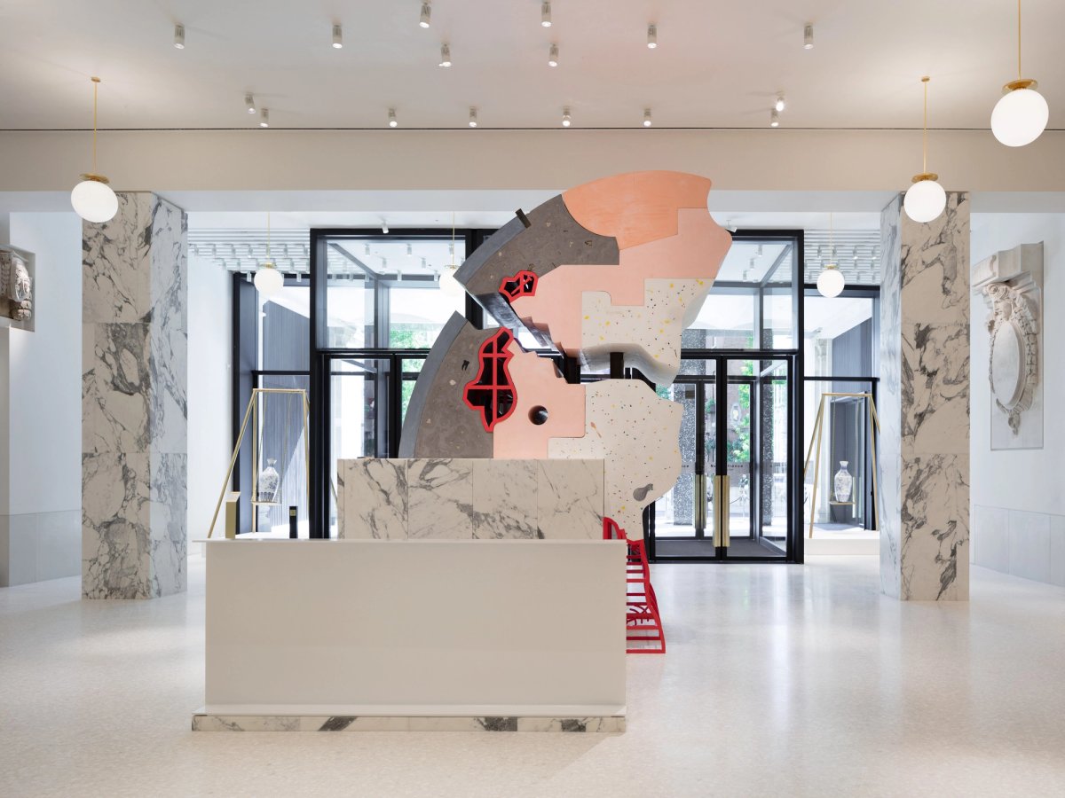 Holly Hendry's Phyllis (2018) on the Art Block at Selfridges Selfridges