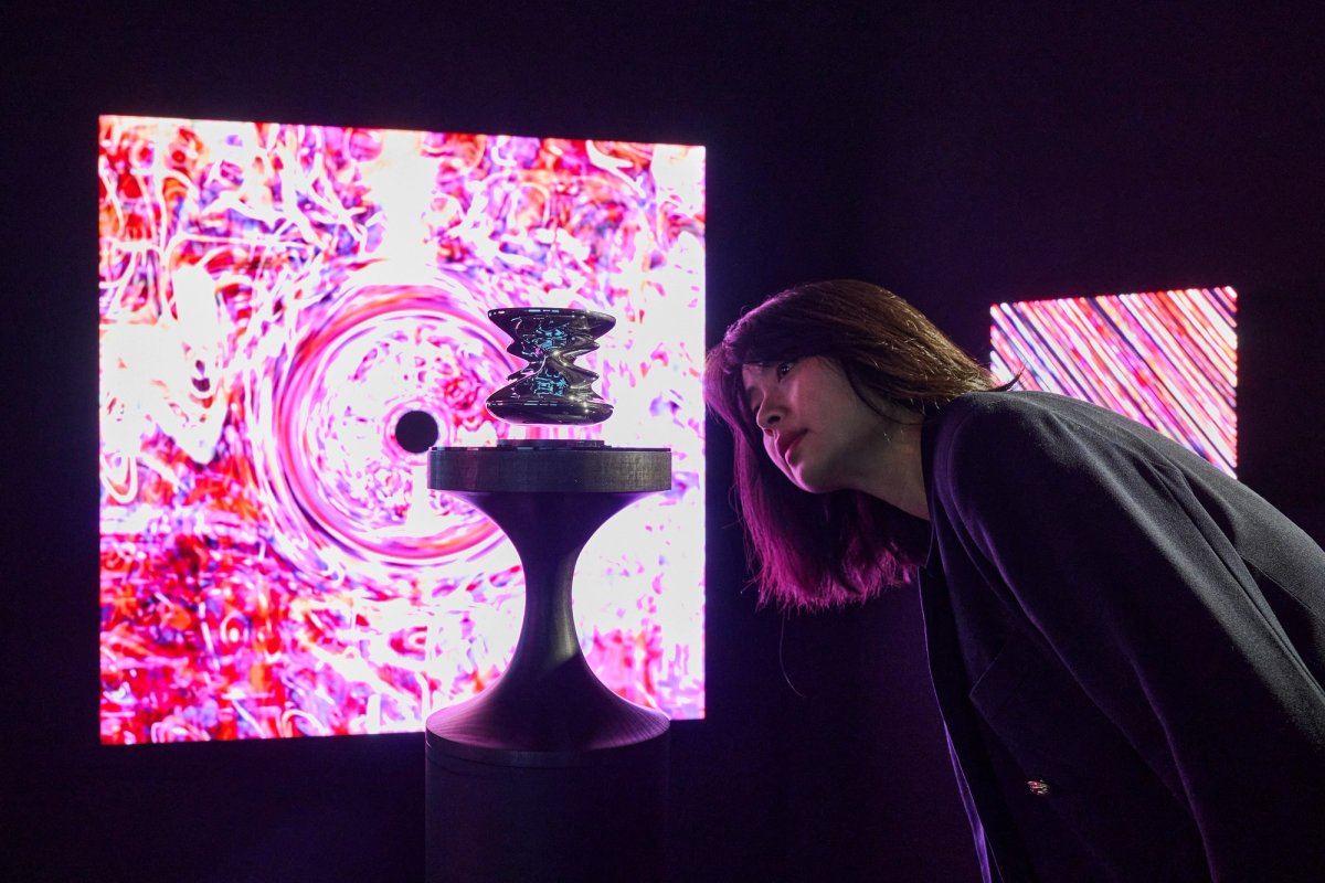 Installation view, Art Dubai 2023, until 5 March, Madinat Jumeirah, Dubai, United Arab Emirates
Photo: Cedric Ribeiro / Getty Images for Art Dubai