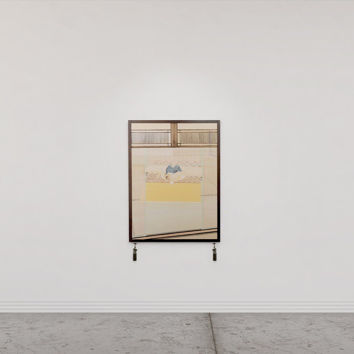 Shu Okamoto won first prize for his painting The Screen with Sudare (2022) Courtesy the artist and Cohju