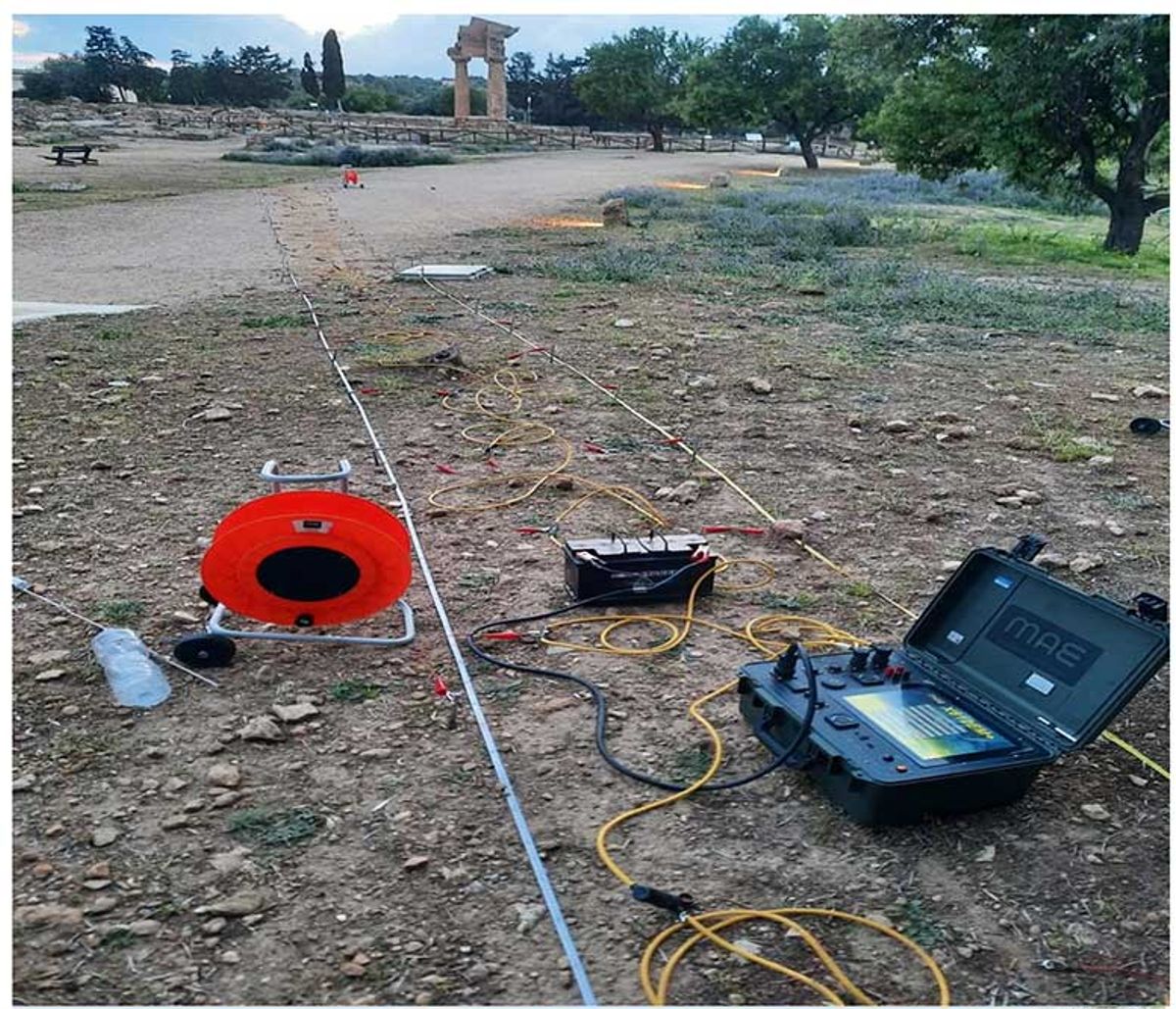 Archaeologists used geophysical survey techniques to find a previously unknown structure underground
Sebastiano Imposa