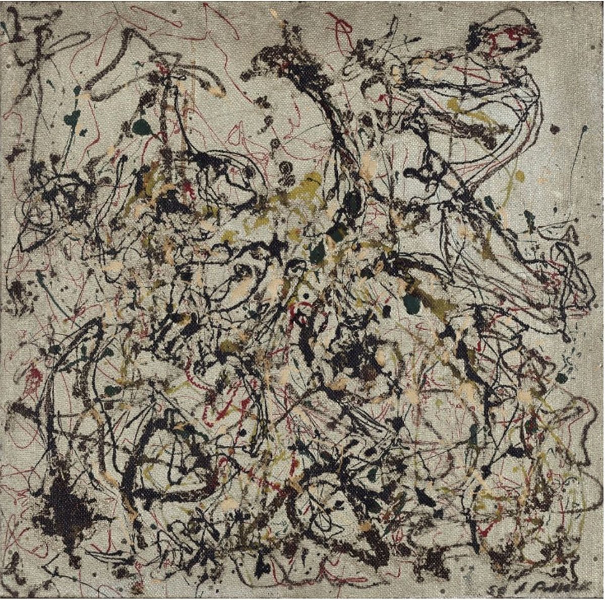 Jackson Pollock's No. 16 (1950)