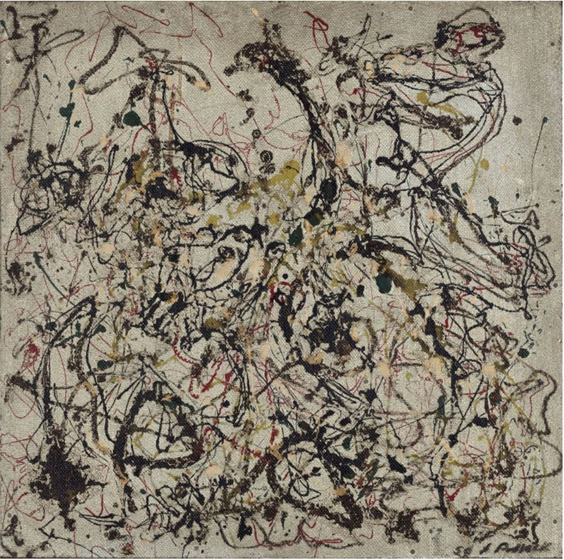 Jackson Pollock's No. 16 (1950) 