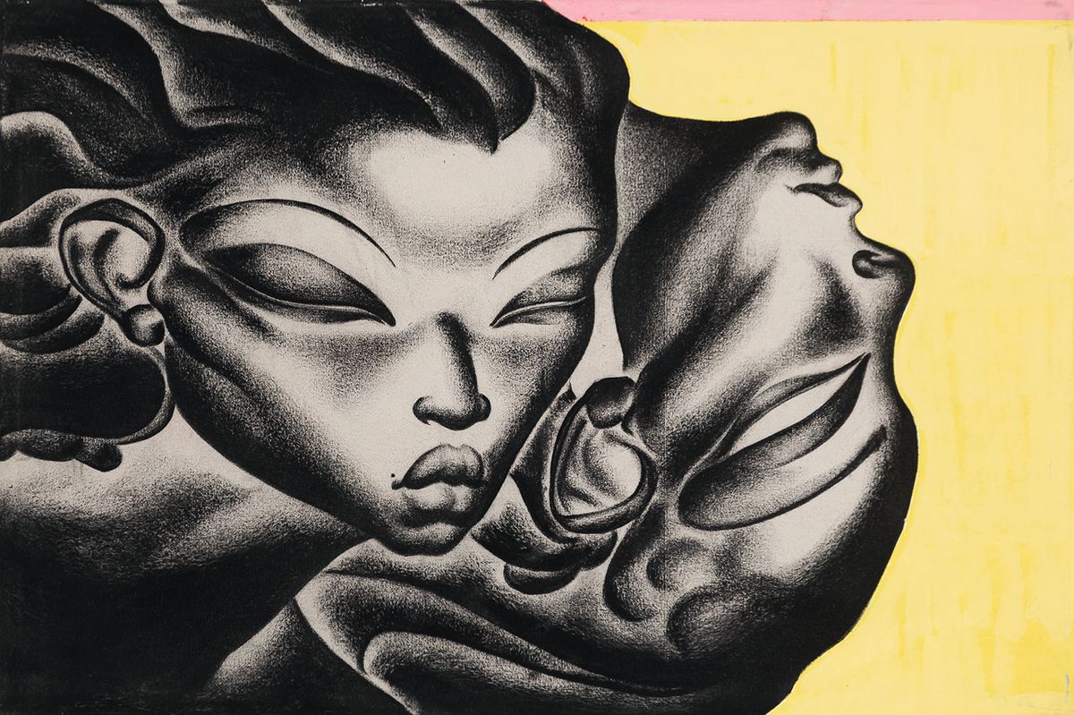 Wura III (2025) by the Lagos-based artist Afeez Onakoya
Courtesy O'DA gallery