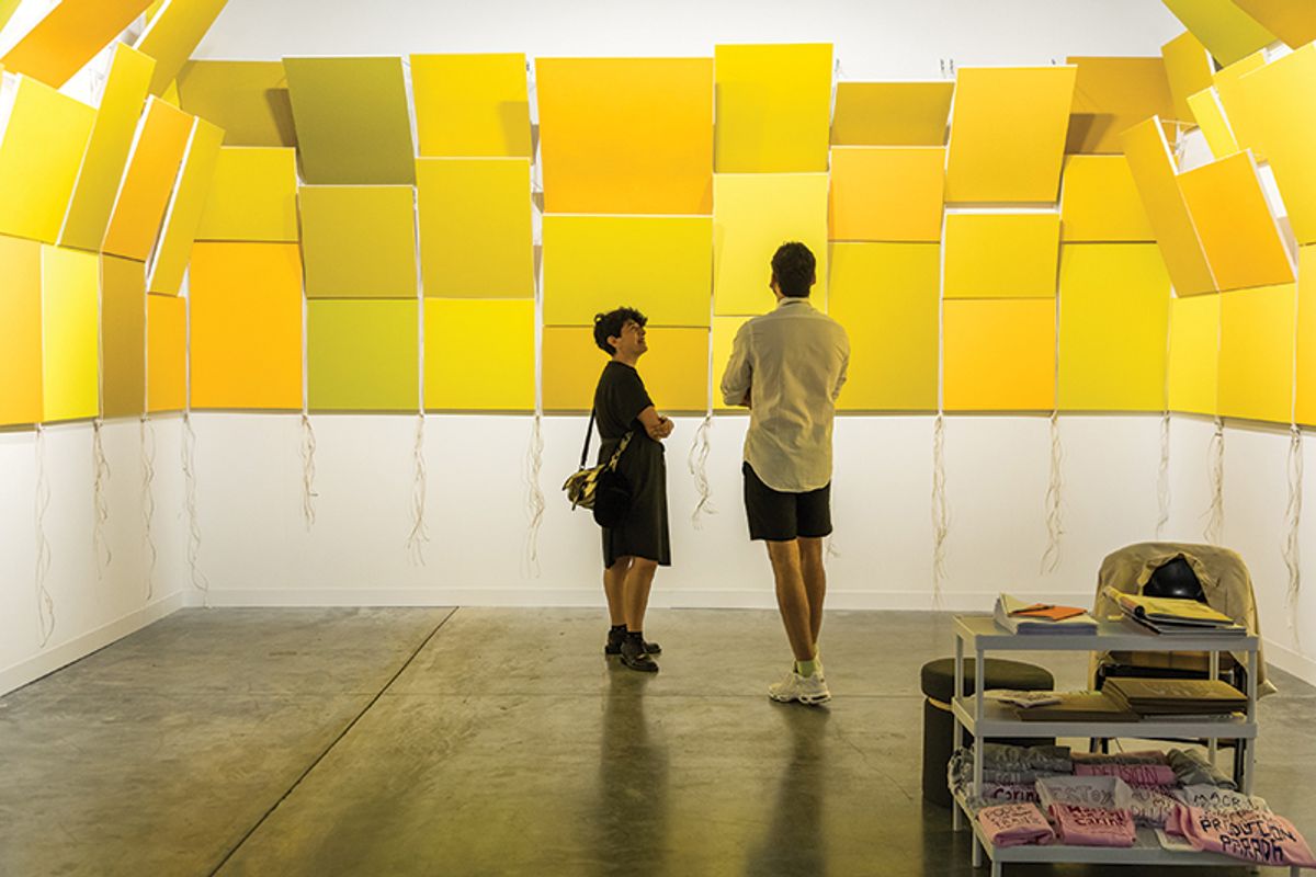 Mariela Scafati at Isla Flotante at Art Basel in Miami Beach Art Basel