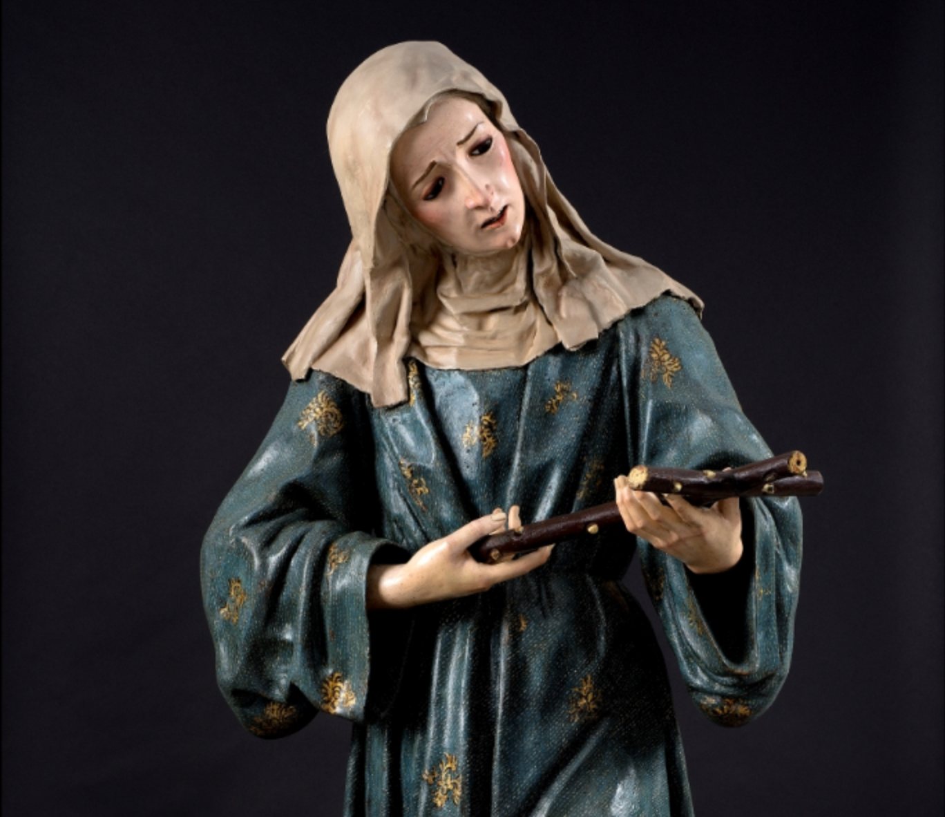 Saint Margaret of Cortona, by the Baroque artist José de Mora, offered by the dealer Nicolás Cortés at Tefaf New York 