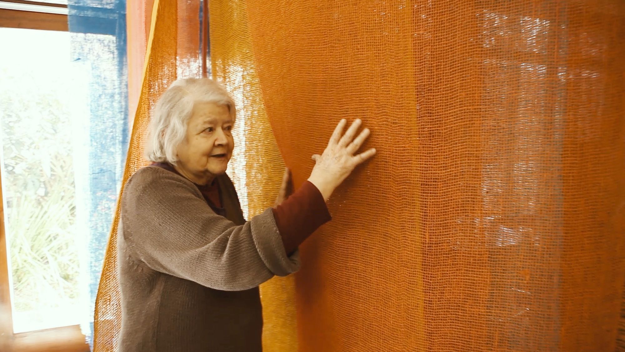 Amélia Toledo in a scene from the new documentary Amelia Toledo: Lembrar de Não Esquecer (Don’t Forget to Remember) Courtesy B2 Produções