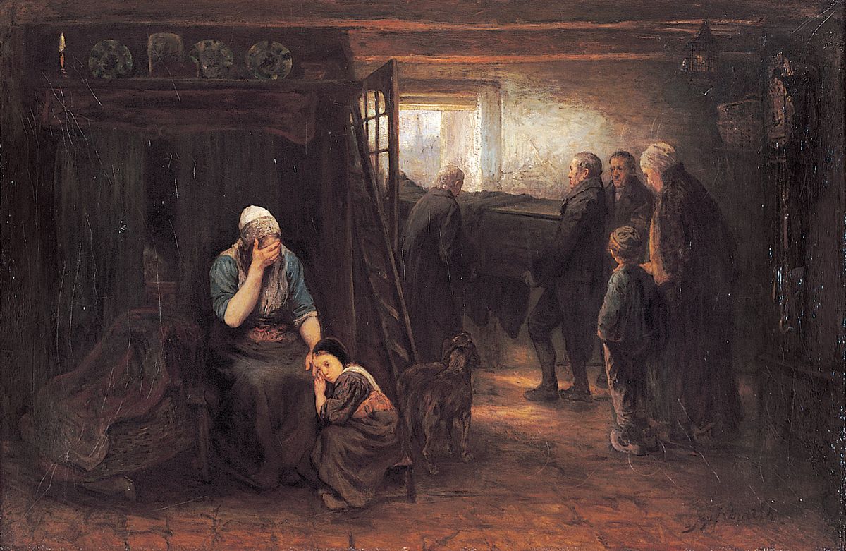 From Darkness to Light (1871) by Jozef Israëls was identified by the Mosse Art Research Initiative, set up by the heirs of Jewish German media mogul Rudolf Mosse Courtesy of the heirs of the Estate of Rudolph Mosse