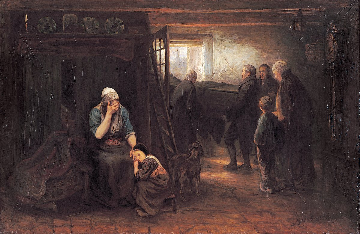 From Darkness to Light (1871) by Jozef Israëls was identified by the Mosse Art Research Initiative, set up by the heirs of Jewish German media mogul Rudolf Mosse Courtesy of the heirs of the Estate of Rudolph Mosse