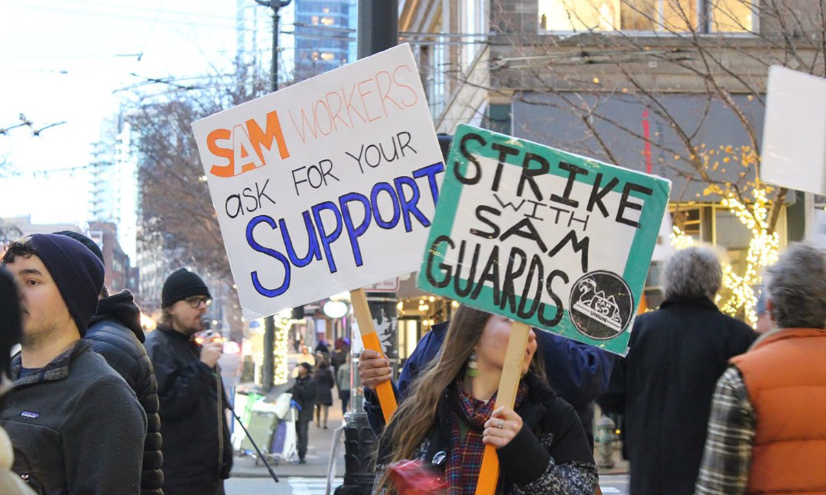 Strike at Seattle Art Museum ends as visitor services staff ratify first contract Strike at Seattle Art Museum ends as visitor services staff ratify first contract